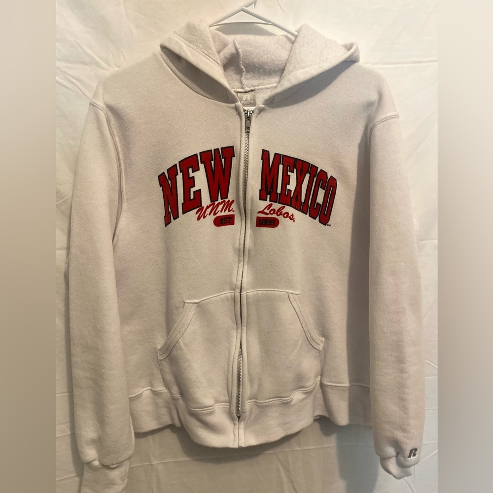 New Mexico Unm Lobos Women’s Athletic Zip Up Women’s L